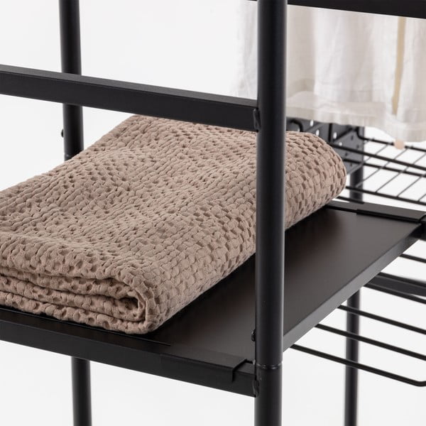 Czarny regał do szafy garderobianej Kave Home Storn, wys. 182 cm-image-4