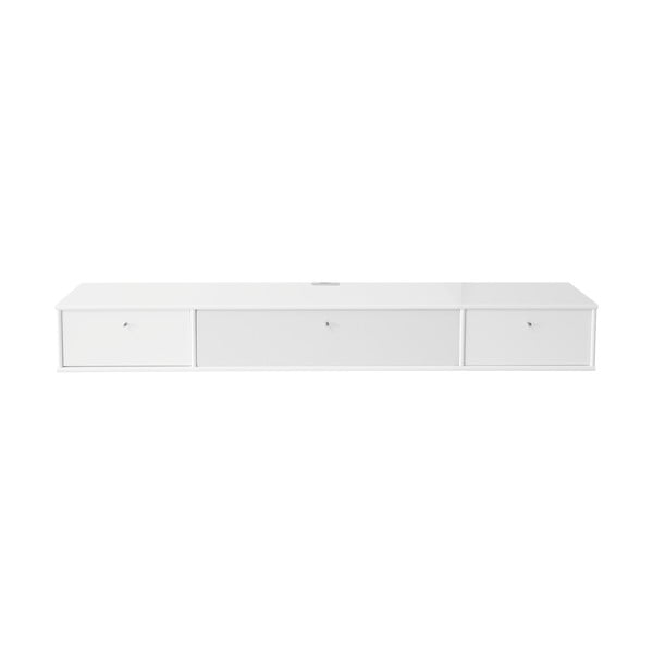 Biała szafka pod TV 176x22 cm Mistral – Hammel Furniture
