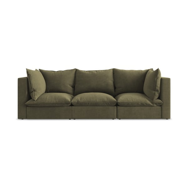 Sofa w kolorze khaki 255 cm Manao – Makamii