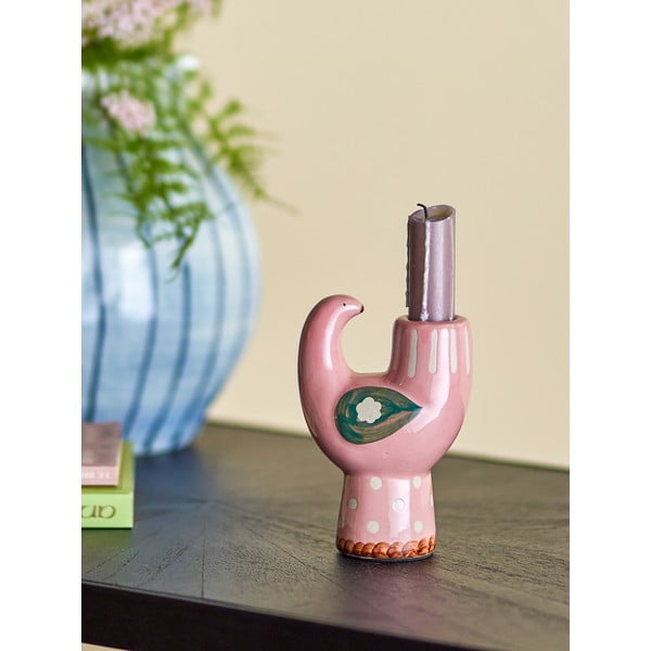 Kamionkowy świecznik Trudy – Bloomingville-image-1