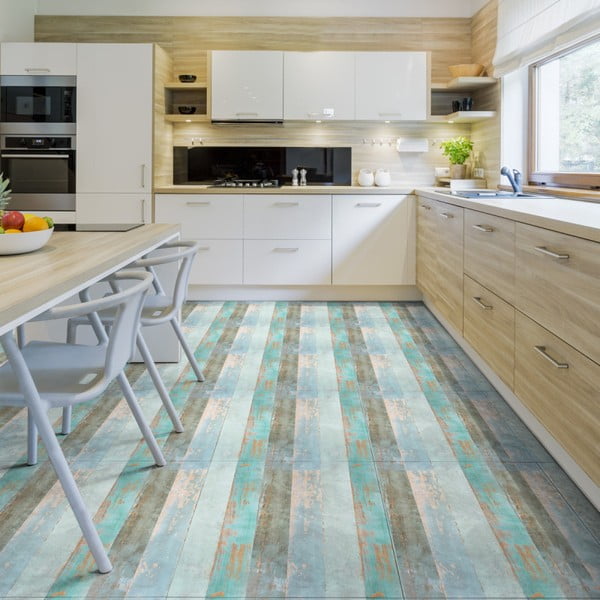 Naklejka na podłogę Ambiance Floor Sticker Parquet Floor Côte d'Opale, 90x60 cm-image-1