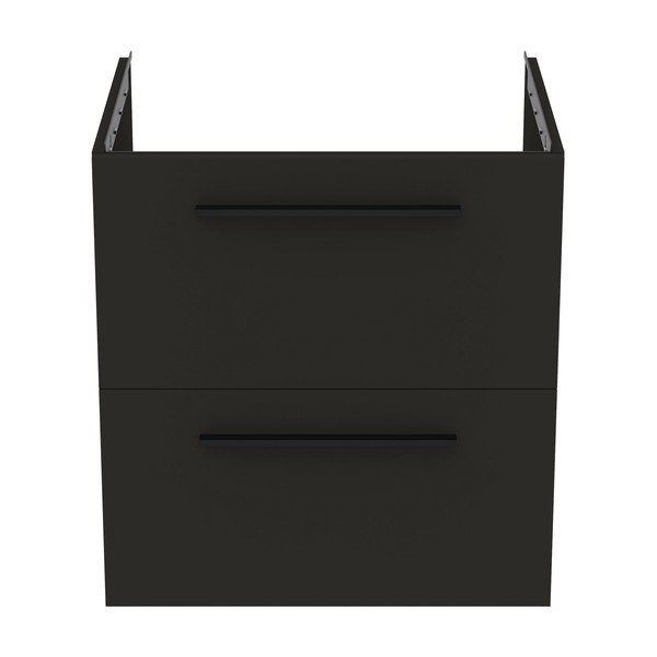 Antracytowa wisząca szafka pod umywalkę 60x63 cm i.Life B – Ideal Standard