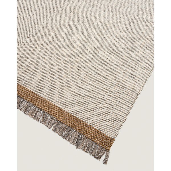 Kremowy wełniany dywan tkany ręcznie 200x300 cm Brina – Kave Home-image-4