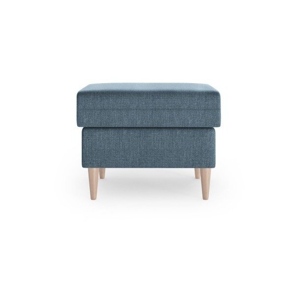Niebieski puf Mazzini Sofas Aubrieta, 60x45 cm-image-2