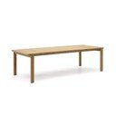 Stół ogrodowy z litego drewna tekowego 102x220 cm Icaro – Kave Home