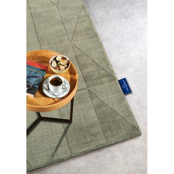 Zielony wełniany dywan tkany ręcznie 80x150 cm Ursule – Villeroy&Boch-image-2