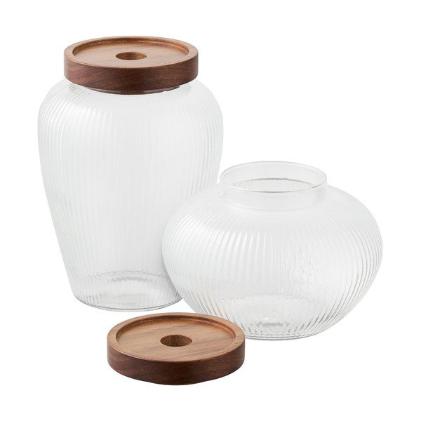 Szklane pojemniki 2 szt. Maya – House Nordic-image-4