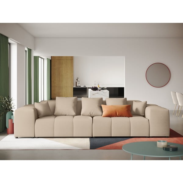 Beżowa sofa 320 cm Rome – Cosmopolitan Design-image-1