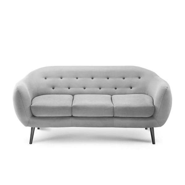 Szara sofa 3-osobowa Scandi by Stella Cadente Maison Constellation
