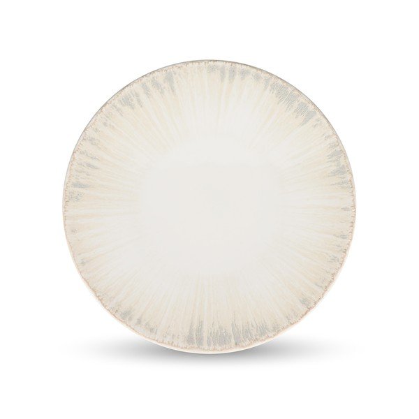 Jasnoszary porcelanowy talerz do serwowania ø 32 cm Nuance – BonBistro