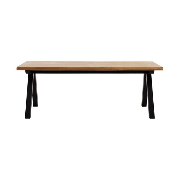 Stół z drewna białego dębu Unique Furniture Oliveto, 100x210 cm