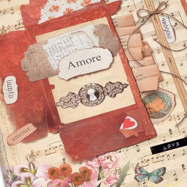 Zeszyty zestaw 192 str. w formacie A5 2 szt. Love – Kartos-image-3