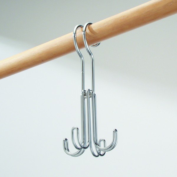 Metalowy wieszak na paski iDesign Classico-image-1
