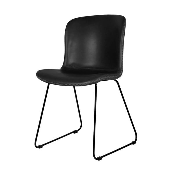 Czarne krzesło do jadalni Interstil Story