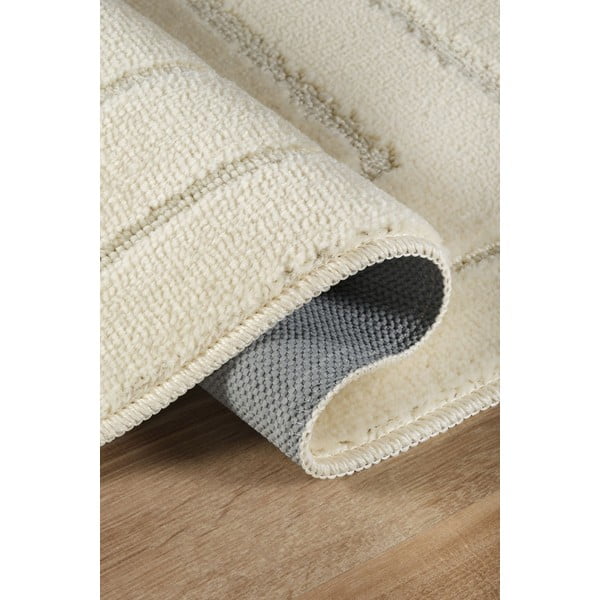 Kremowe dywaniki łazienkowe zestaw 2 szt. 50x80 cm Cerceve – Foutastic-image-2