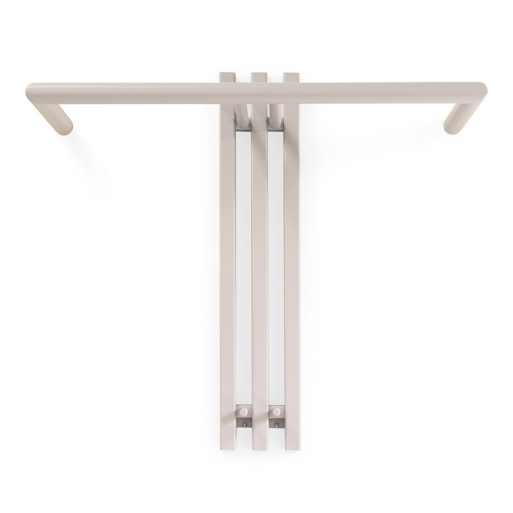 Szarobrązowy stalowy wieszak ścienny 65 cm Senza – Spinder Design
