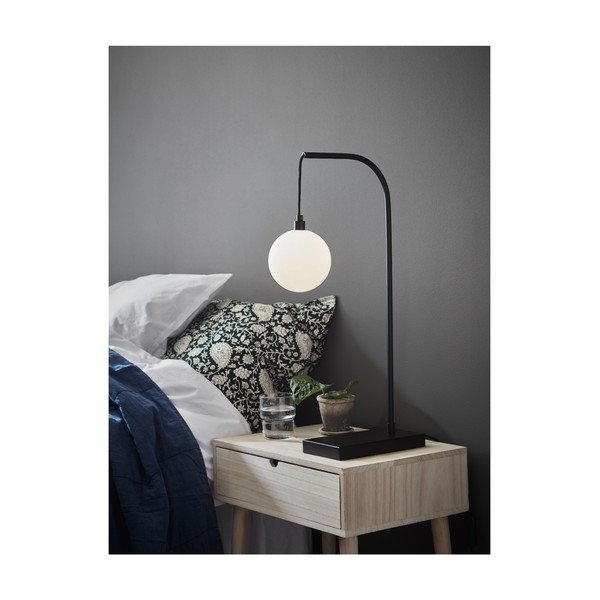 Czarna lampa stołowa Markslöjd Buddy-image-1