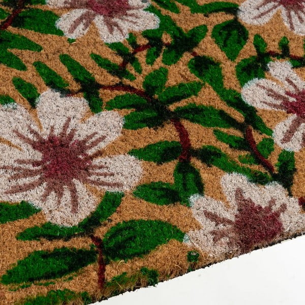 Wycieraczka z włókna kokosowego 40x60 cm Leafy – Casa Selección-image-2