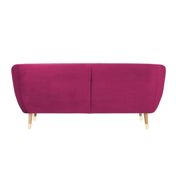 Różowa sofa 3-osobowa Mazzini Sofas Amelie-image-2
