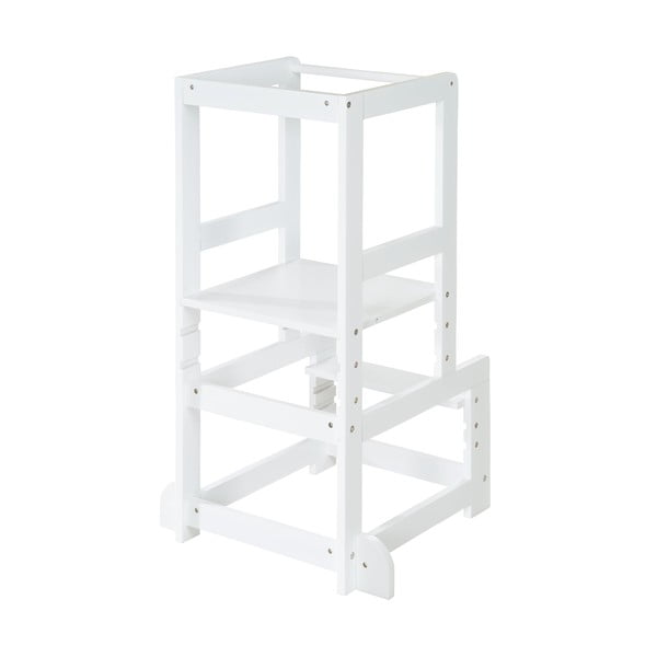 Biały pomocnik kuchenny dla dzieci – Roba