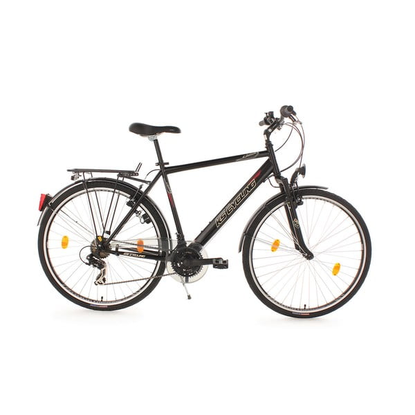 Męski rower City Bike CLX Black, 28", wysokość ramy 53 cm