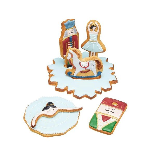 Zestaw 7 foremek do wykrawania KitchenCraft The Nutcracker-image-1