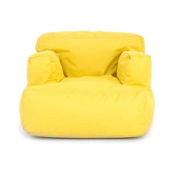 Żółty ogrodowy worek do siedzenia Relax – Floriane Garden-image-1
