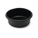 Czarna miska z uchwytami Addis Circular, 7,7 l