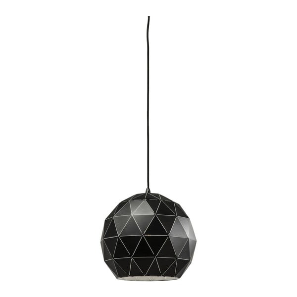 Czarna lampa sufitowa Kare Design Triangle,  Ø 30 cm