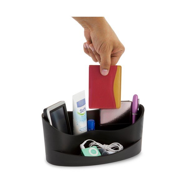 Czarny organizer biurowy J-Me Casa-image-1