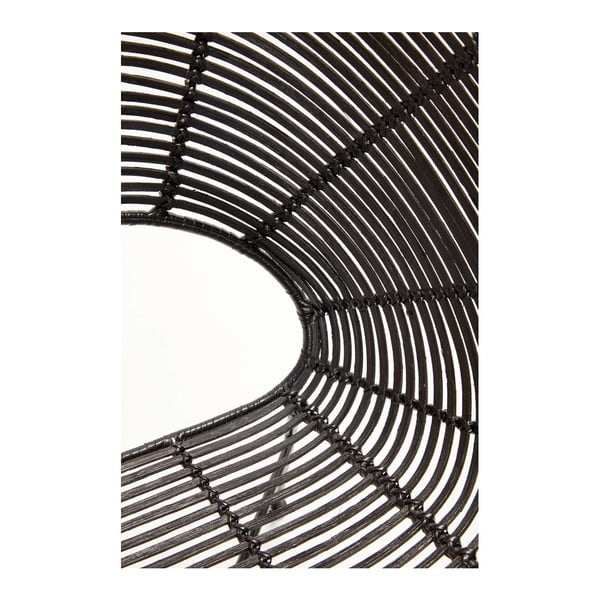 Czarne krzesło rattanowe Hübsch Aslog-image-3