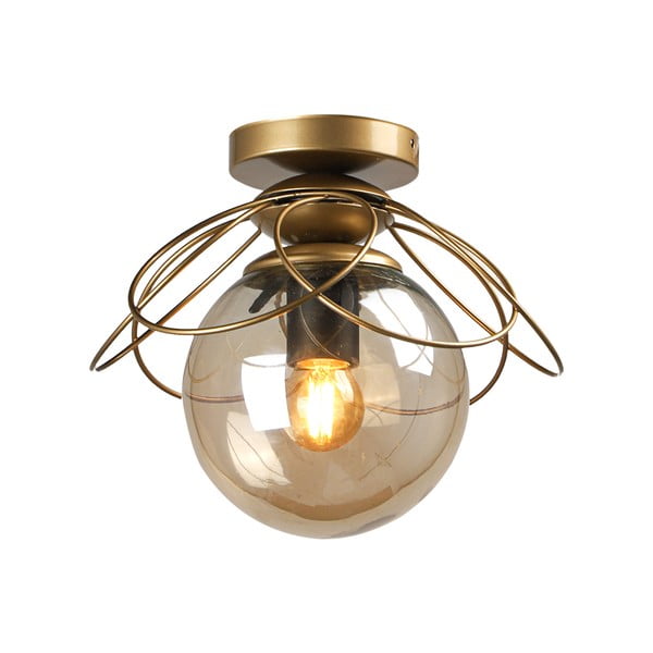 Lampa sufitowa w kolorze złota Alaca – Squid Lighting