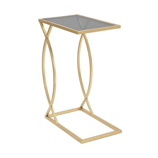 Stolik ze szklanym blatem 25.5x45.5 cm Glam – Mauro Ferretti-image-4