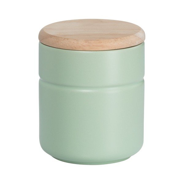 Zielony pojemnik ceramiczny Maxwell & Williams Tint, wys.12,5 cm