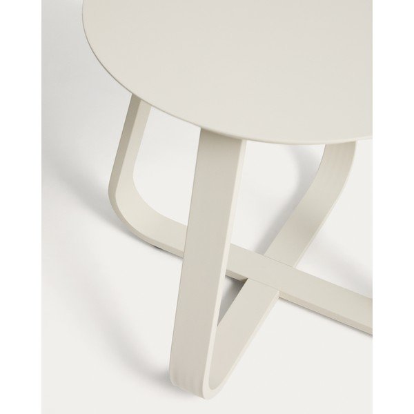 Metalowy okrągły stolik ogrodowy ø 48 cm Tamaris – Kave Home-image-2