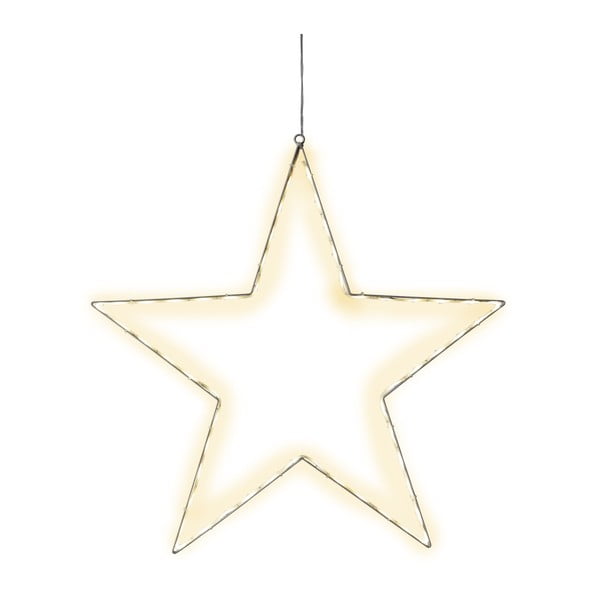 Wisząca dekoracja świetlna LED Best Season Lumiwall Star