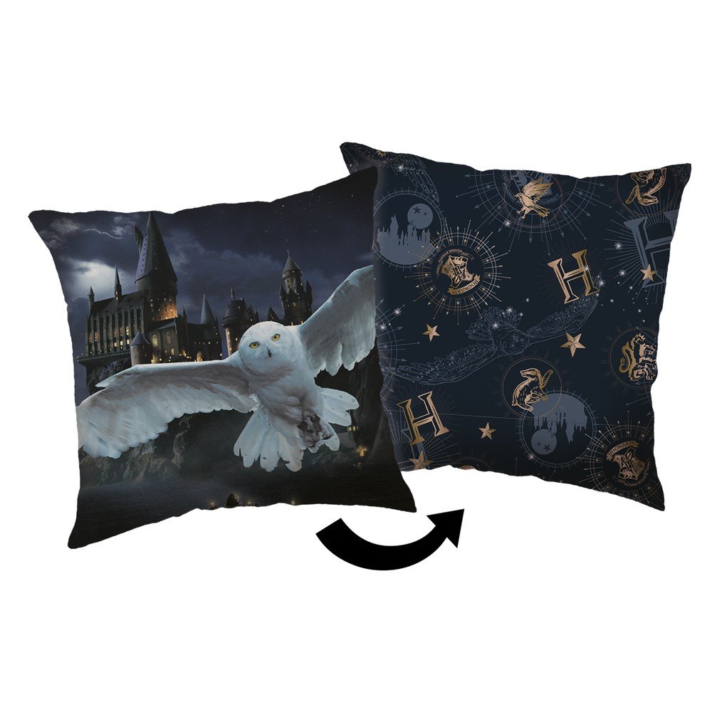 Poduszka dziecięca ø 40 cm Harry Potter "Hogwarts 01" – Jerry Fabrics