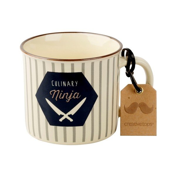 Kubek ceramiczny Creative Tops Culinary Ninja, 400 ml-image-1