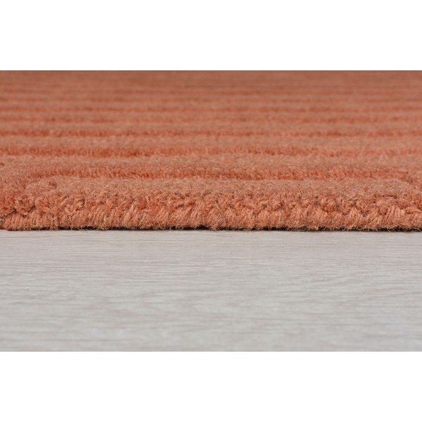 Pomarańczowy wełniany dywan Flair Rugs Estela, 160x230 cm-image-2