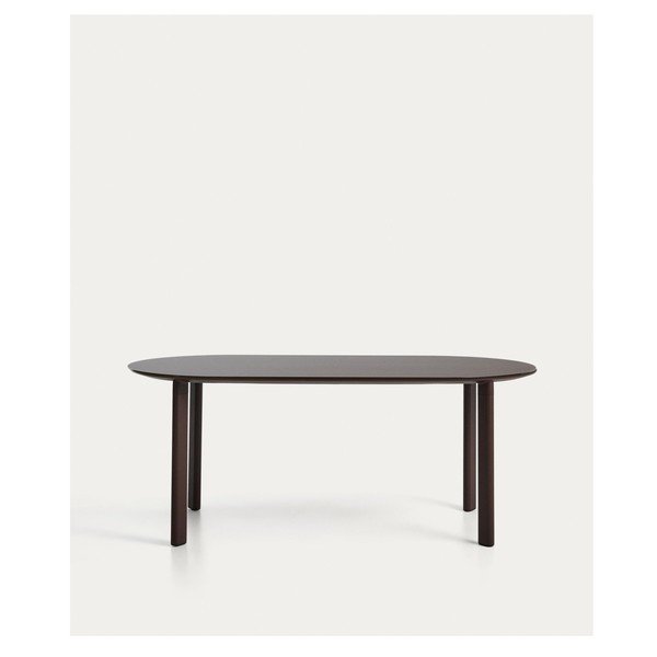 Stół ogrodowy ze szklanym blatem 90x180 cm Erice – Kave Home-image-2