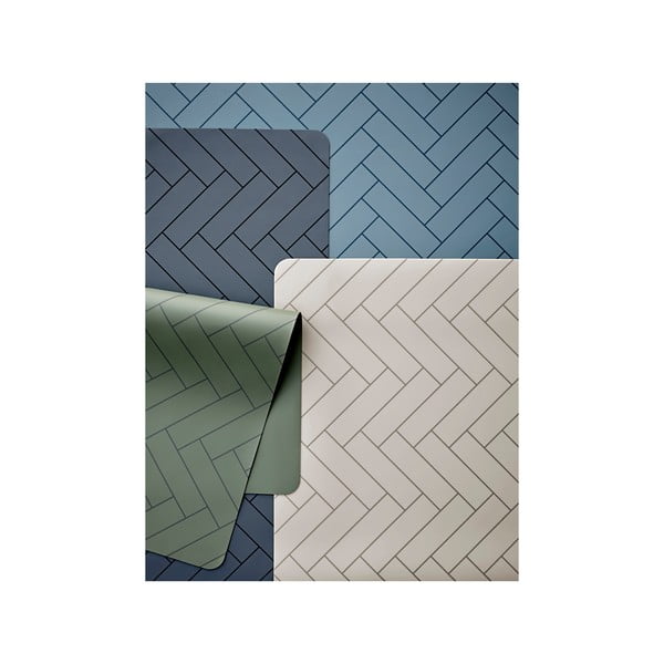 Silikonowa mata stołowa 48x33 cm Tiles − Södahl-image-1