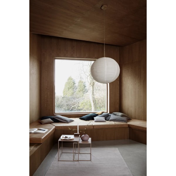 Beżowe metalowe stoliki zestaw 2 szt. 40x40 cm Fera – Blomus-image-4