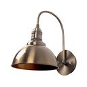 Kinkiet w kolorze mosiądzu ø 21 cm Varzan – Opviq lights