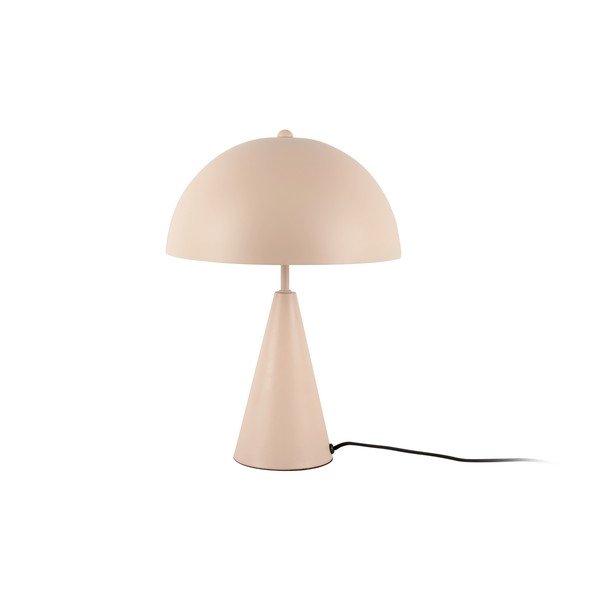 Różowa lampa stołowa Leitmotiv Sublime, wys. 35 cm