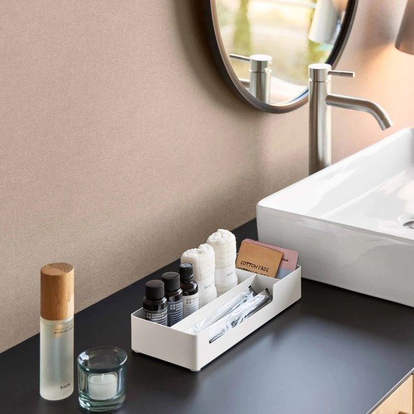 Biały metalowy organizer łazienkowy Amenity – YAMAZAKI-image-2