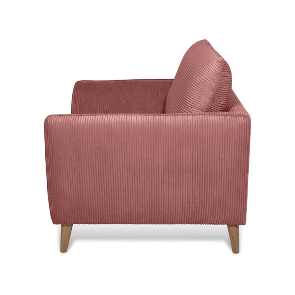 Różowy sztruksowy fotel Paris – Scandic-image-3