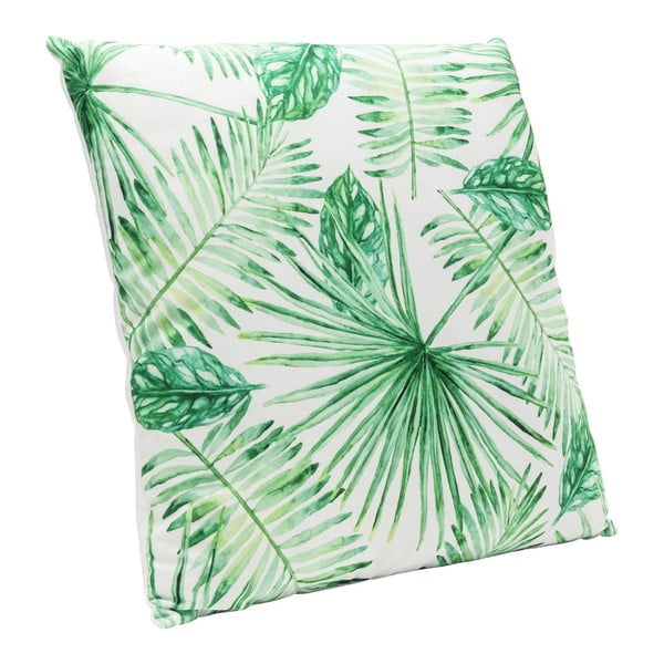 Zielona poduszka Kare Design Leaf, 45x45 cm