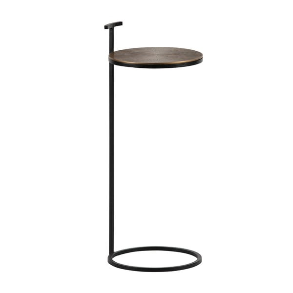 Metalowy okrągły stolik 26x26 cm Position – WOOOD