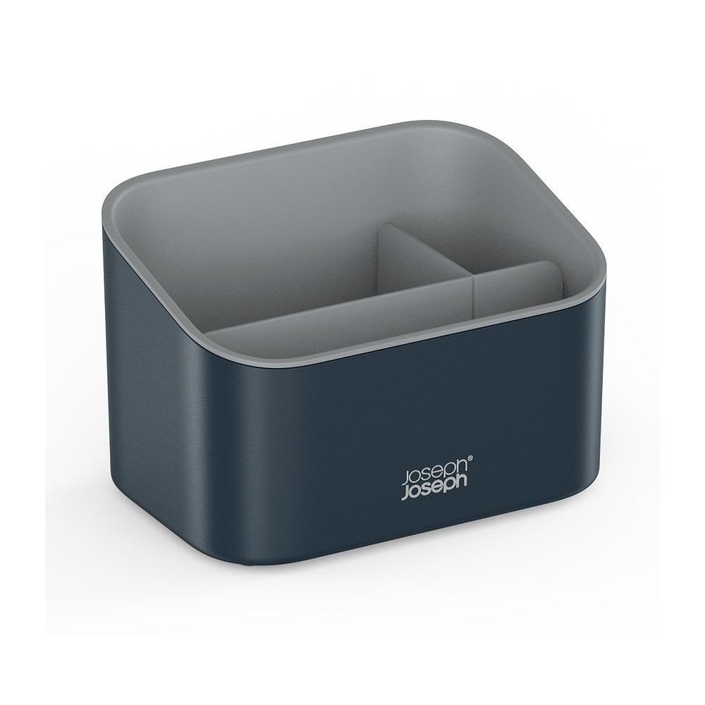 Ciemnoszary plastikowy stojak na akcesoria do mycia naczyń SinkStore – Joseph Joseph