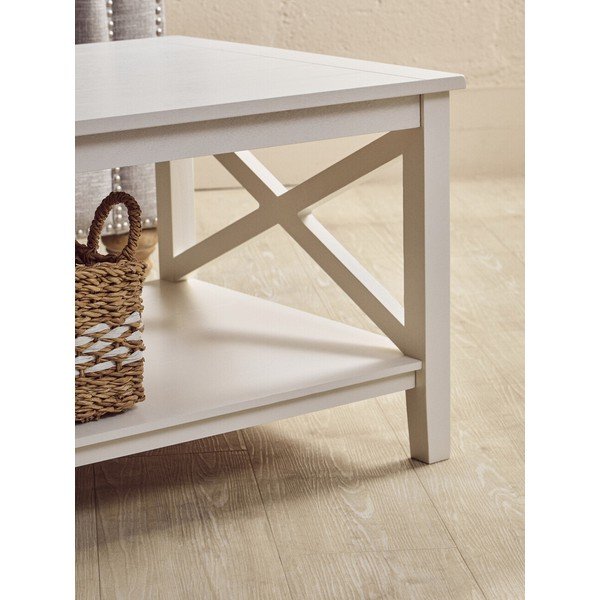 Biały stolik 60x120 cm Heritage – Premier Housewares-image-2